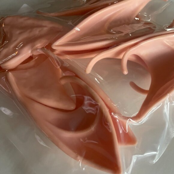 Elf Ear Costume Set β Soft Silicone Pointed Ears - Picture 3 of 4